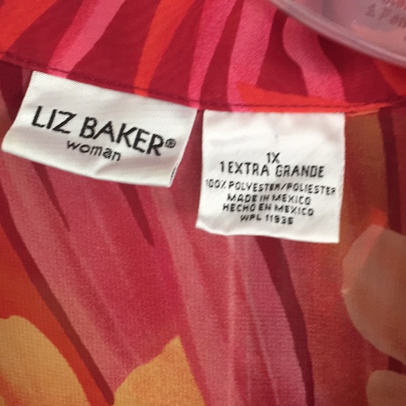 Liz Baker blouse plus size - Picture 3 of 4